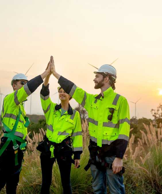 Group Of Technician Worker Man And Woman Stand Wit 2025 03 10 07 20 34 Utc