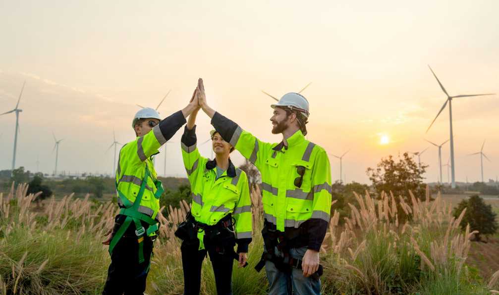 Group Of Technician Worker Man And Woman Stand Wit 2025 03 10 07 20 34 Utc